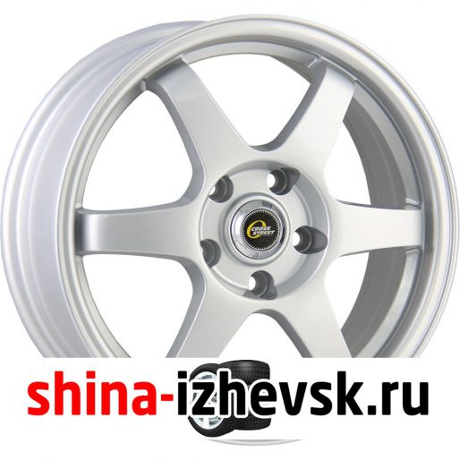 Колесный диск CrossStreet CR08 6.5xR16 5×114.3 ET45 DIA60.1 серебристый в Ижевске
